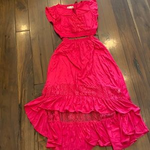 Joyfolie Two piece matching set size 7